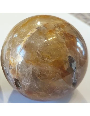 Sphere quartz citrine - Pièce unique