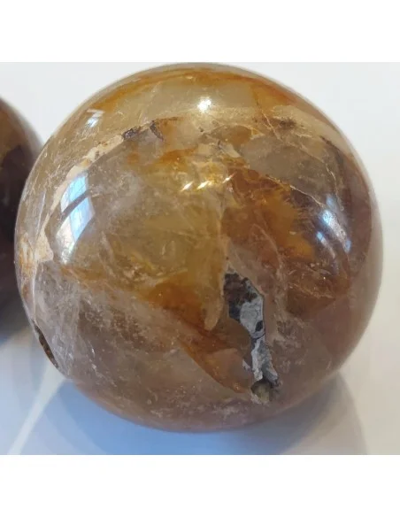 Sphere quartz citrine - Pièce unique