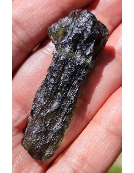 Pendentif moldavite 5,5cm piéce unique