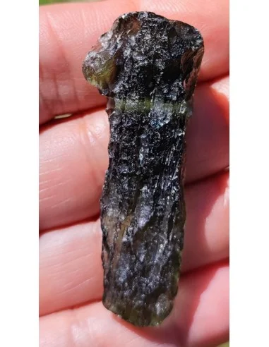 Pendentif moldavite 5,5cm piéce unique