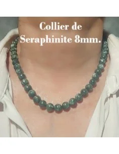 Seraphinite collier 8mm