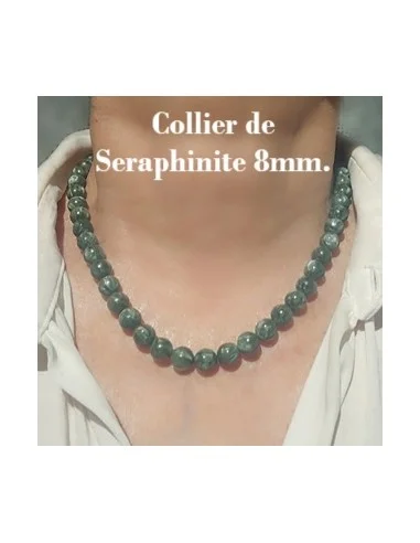 Seraphinite collier 8mm