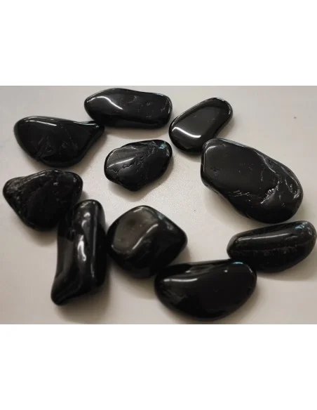 Tourmaline noire polis 10 à 15g.