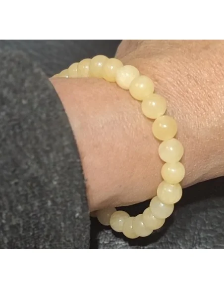 Calcite jaune bracelet 6mm