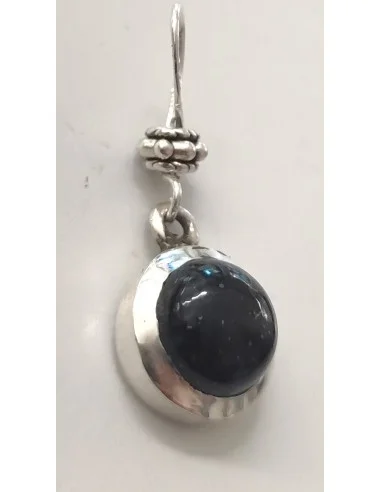 Pendentif en tourmaline noire montées en argent