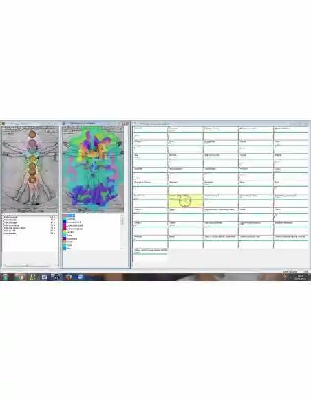 Analyse bioénergetique, visualisation de l'aura