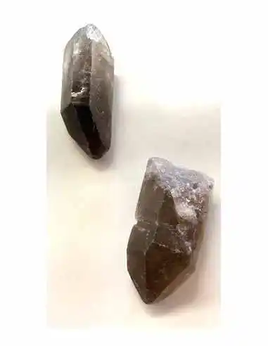 Quartz fumé pointe 50 a 55mm