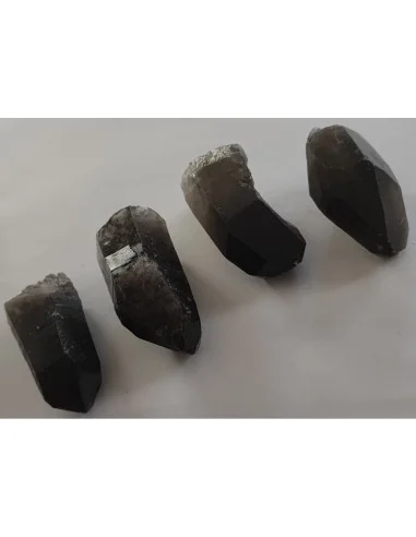 Quartz fumé pointe 60 a 70mm