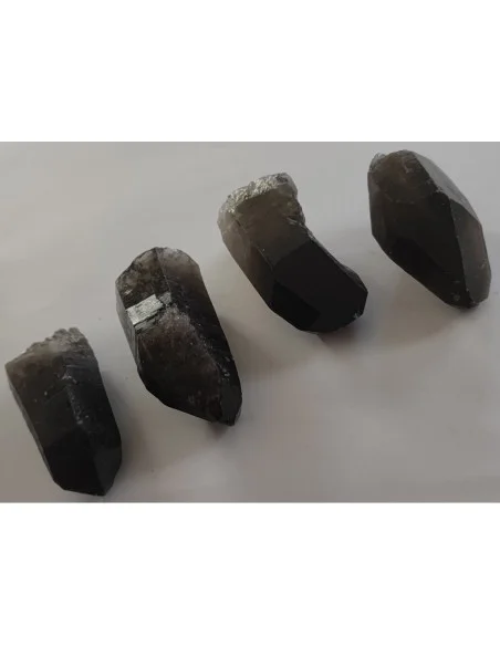 Quartz fumé pointe 60 a 70mm