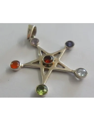 Pendentif 7 chakras