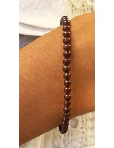 Bracelet grenat 4mm