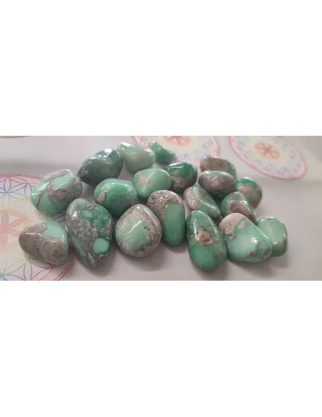 Uthaite, variscite, turquoise verte mineral