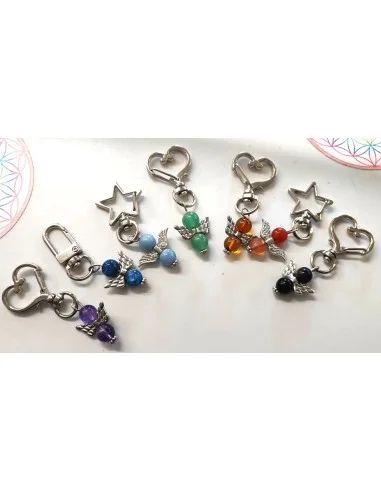 Bijou de Sac & Porte-clés Ange en Pierres...