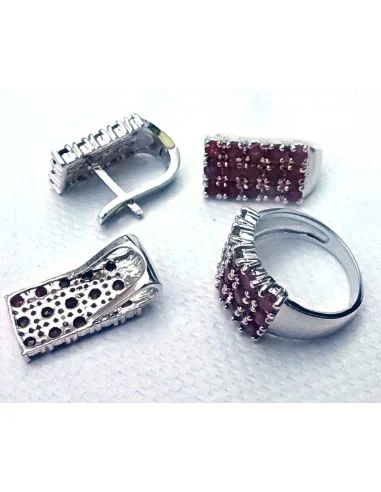 Magnifique bijoux Rubis