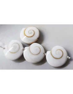 Œil de sainte Lucie rond plat percée 19mm