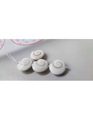 Œil de sainte Lucie rond plat percée 19mm