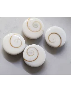 Œil de sainte Lucie rond percé 11mm 2