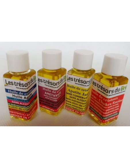 Huile de cristaux - agate