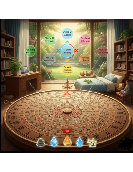 Découvrez vos directions favorables FENG-SHUI