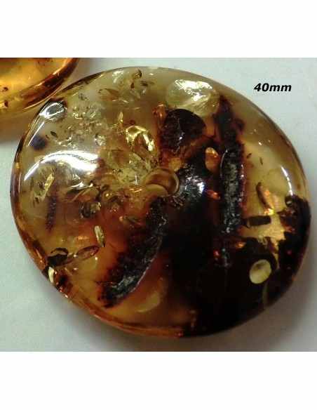 Donuts en ambre 22mm