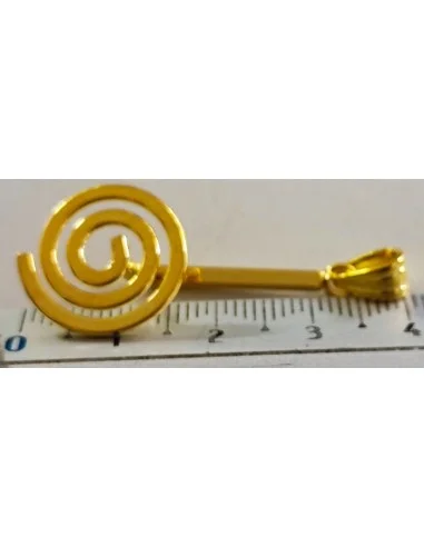 Suport donuts pierres en  acier inoxidable doré