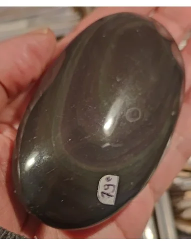 Grand Galet en Obsidienne Œil Céleste...