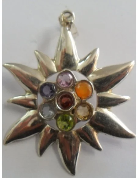 Pendentif 7 chakras