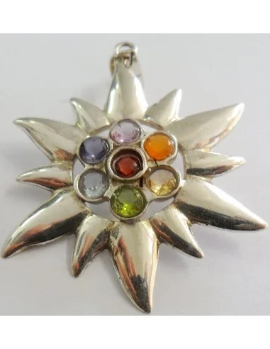 Pendentif 7 chakras