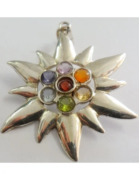 Pendentif 7 chakras