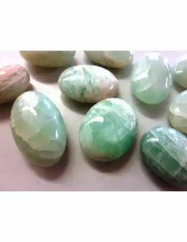 Pierre de lune verte galet