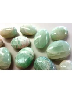 Pierre de lune verte galet