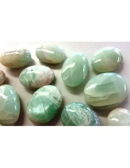 Pierre de lune verte galet