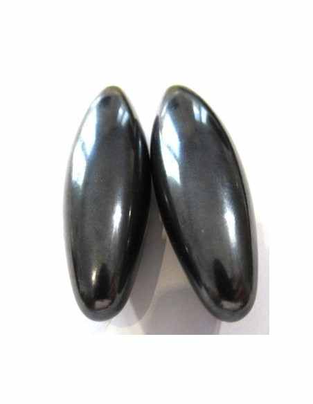 Paire de Magnétites Aimantées du Brésil – Équilibre et Soulagement