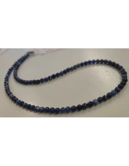 Collier Sodalite 4mm. Paix et équilibre