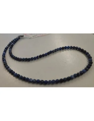 Collier Sodalite 4mm. Paix et équilibre