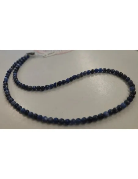 Collier Sodalite 4mm. Paix et équilibre