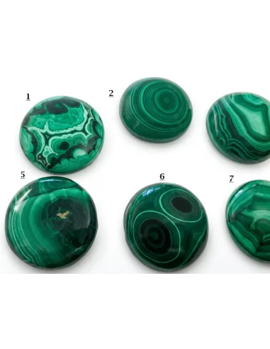 Cabochon en Malachite Naturelle