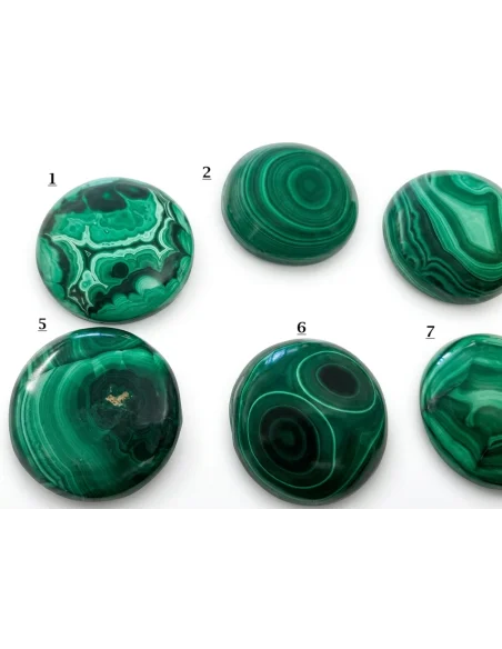 Cabochon en Malachite Naturelle