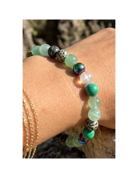 Bracelet  Chakra du coeur 8mm