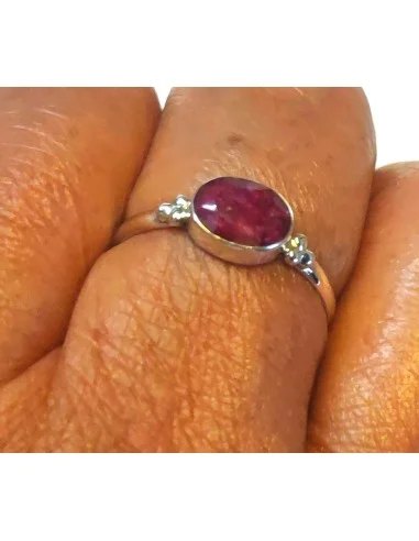 Bague Rubis argent Tailles 53 à 59 Sublime...