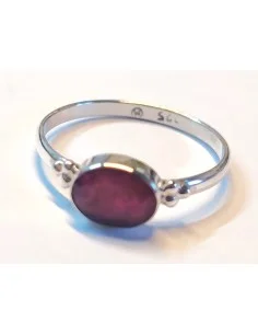 Bague Rubis argent Tailles 53 à 59 Sublime Bague en Rubis...