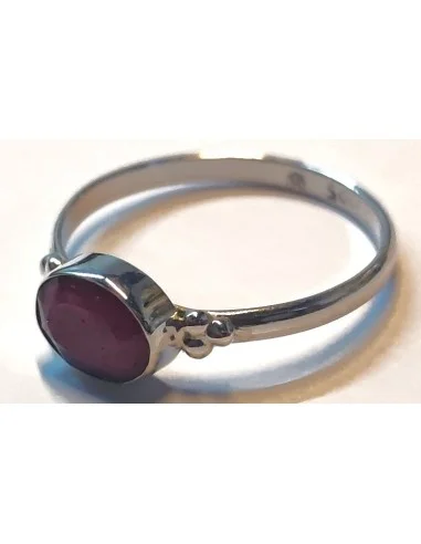 Bague Rubis argent Tailles 53 à 59 Sublime...