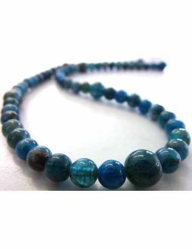 Collier apatite bleue