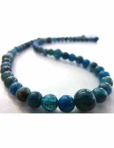 Collier apatite bleue