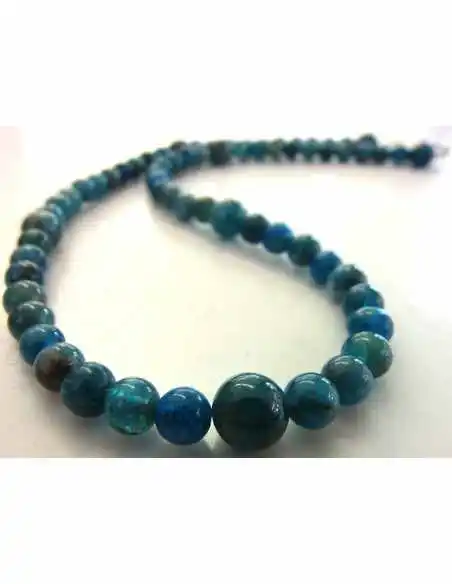 Collier apatite bleue