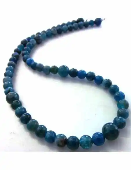 Collier apatite bleue