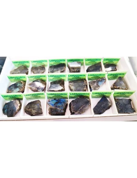 Labradorite mineral 13 à 34g