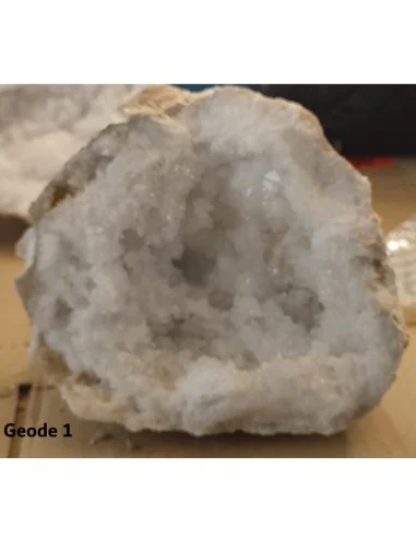 Geode quartz du Maroc