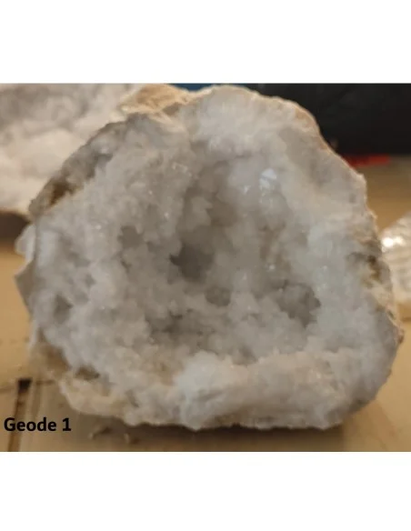 Geode quartz du Maroc
