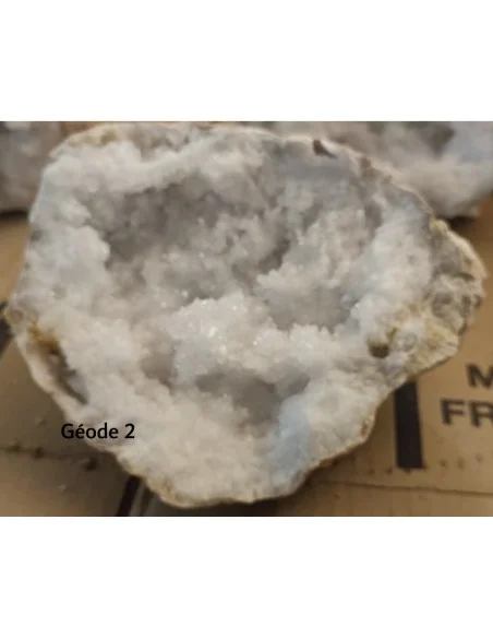 Geode quartz du Maroc